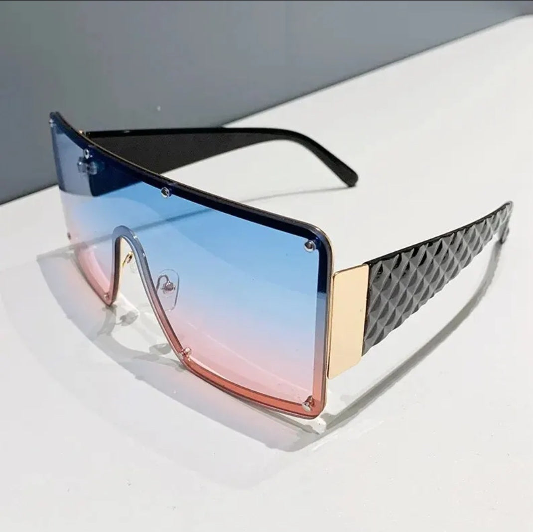 Oversized Fashion Rimmed Sunglasses