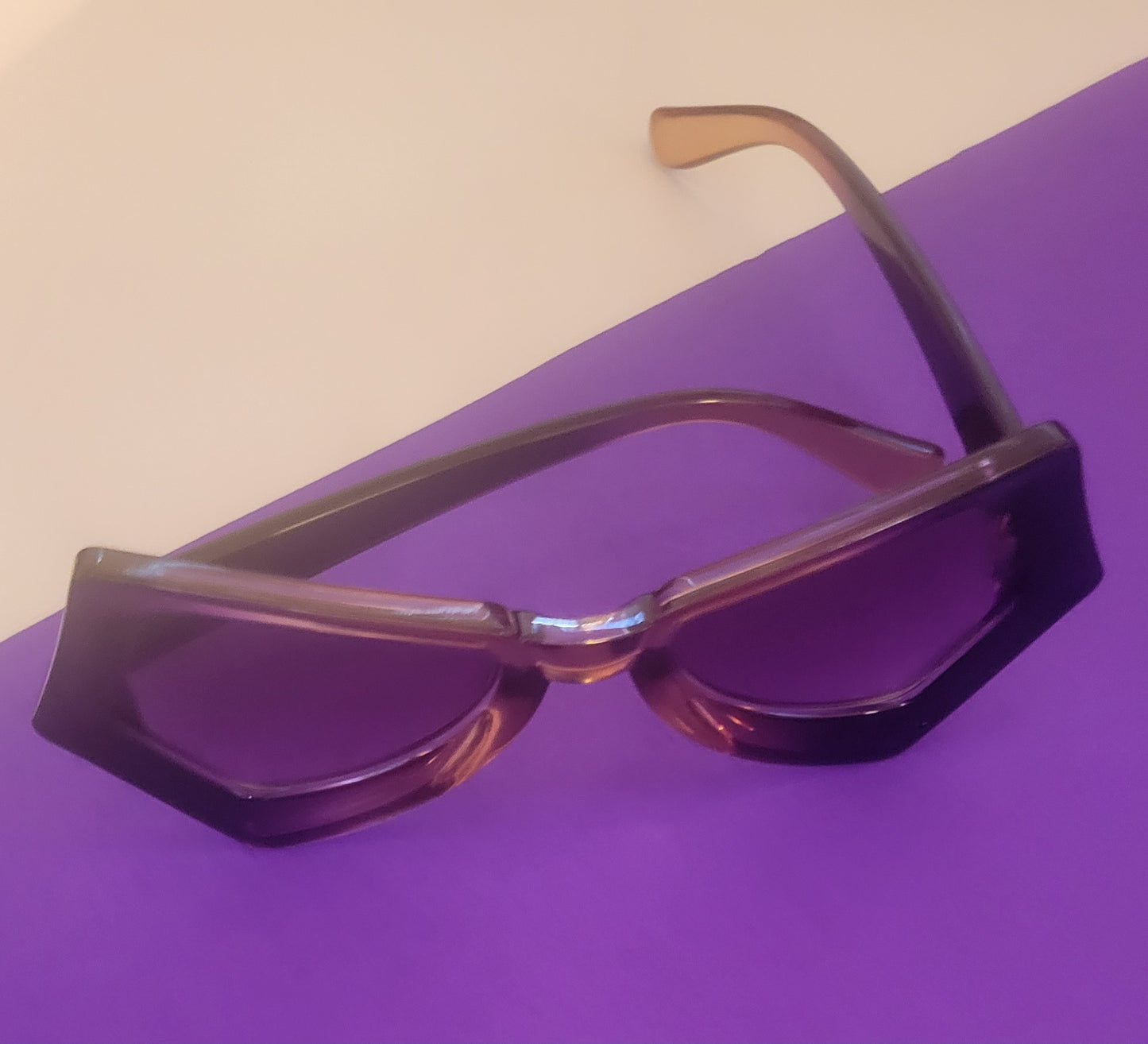 Purple Butterfly Sunglasses