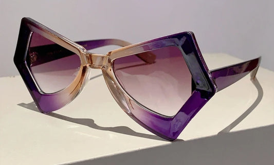 Purple Butterfly Sunglasses