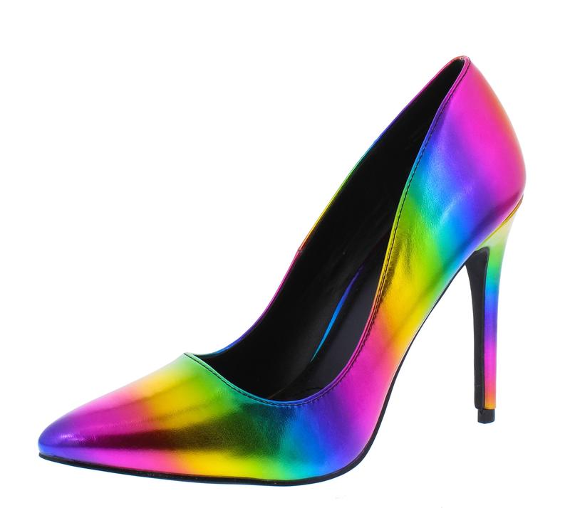 Rainbow shoes