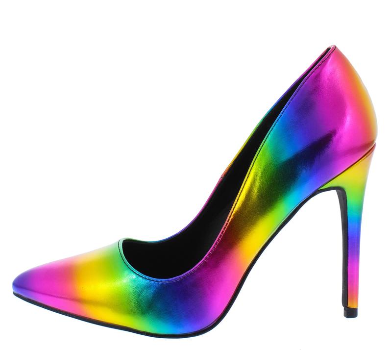 Rainbow shoes